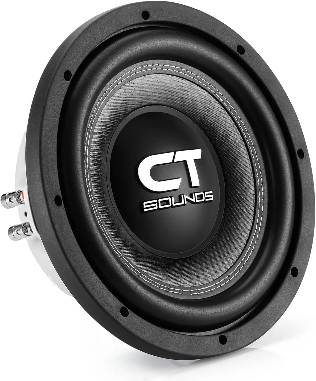 10-Inch Dual 2-Ohm Shallow Mount Car Subwoofer, 1000W Max Power for Enhanced Bass