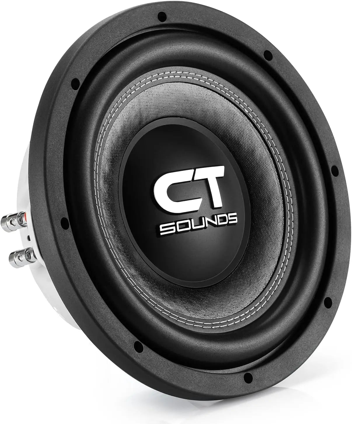 10-Inch Dual 2-Ohm Shallow Mount Car Subwoofer, 1000W Max Power for Enhanced Bass