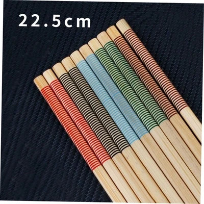 5Pair Reusable Japanese Chopsticks for Sushi Non-Slip Food Sticks Chop Sticks Chinese Chopsticks Tableware Gift Kitchen Tools