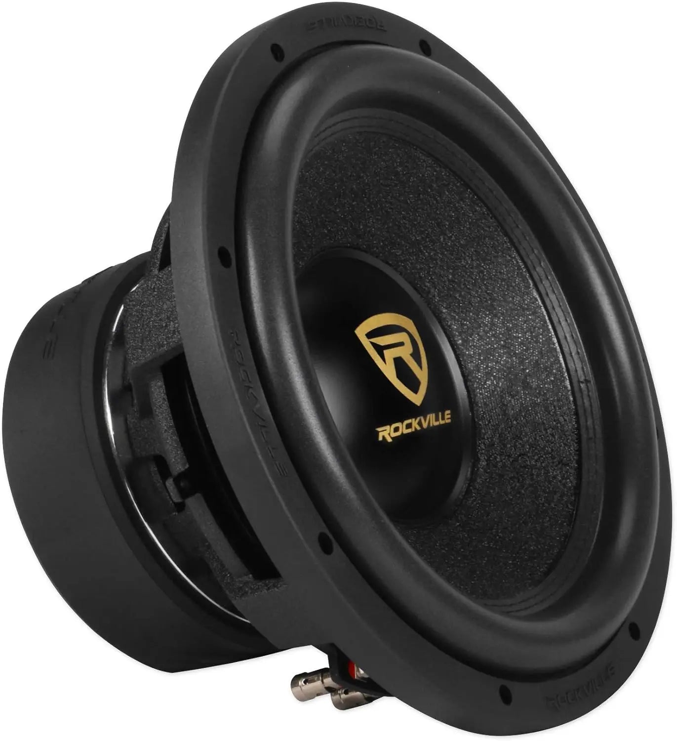 12" 4000W Peak/1000W RMS Dual 4-Ohm Car Subwoofer, Ultra-Stiff Cone, Double-Stacked Magnet for Deep Bass