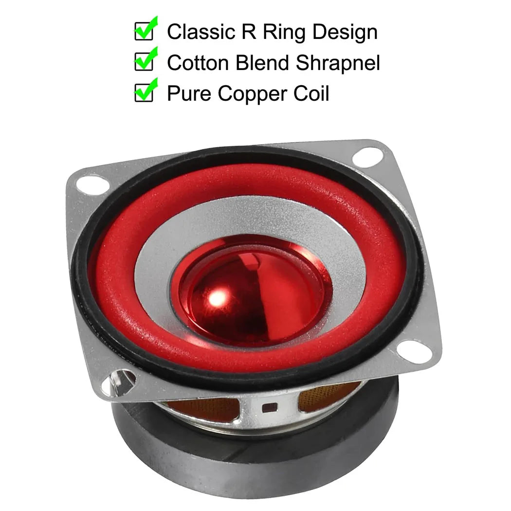 4Ohm 5W Full Range Audio Speaker Stereo Woofer Loudspeaker for Arduino Replacement