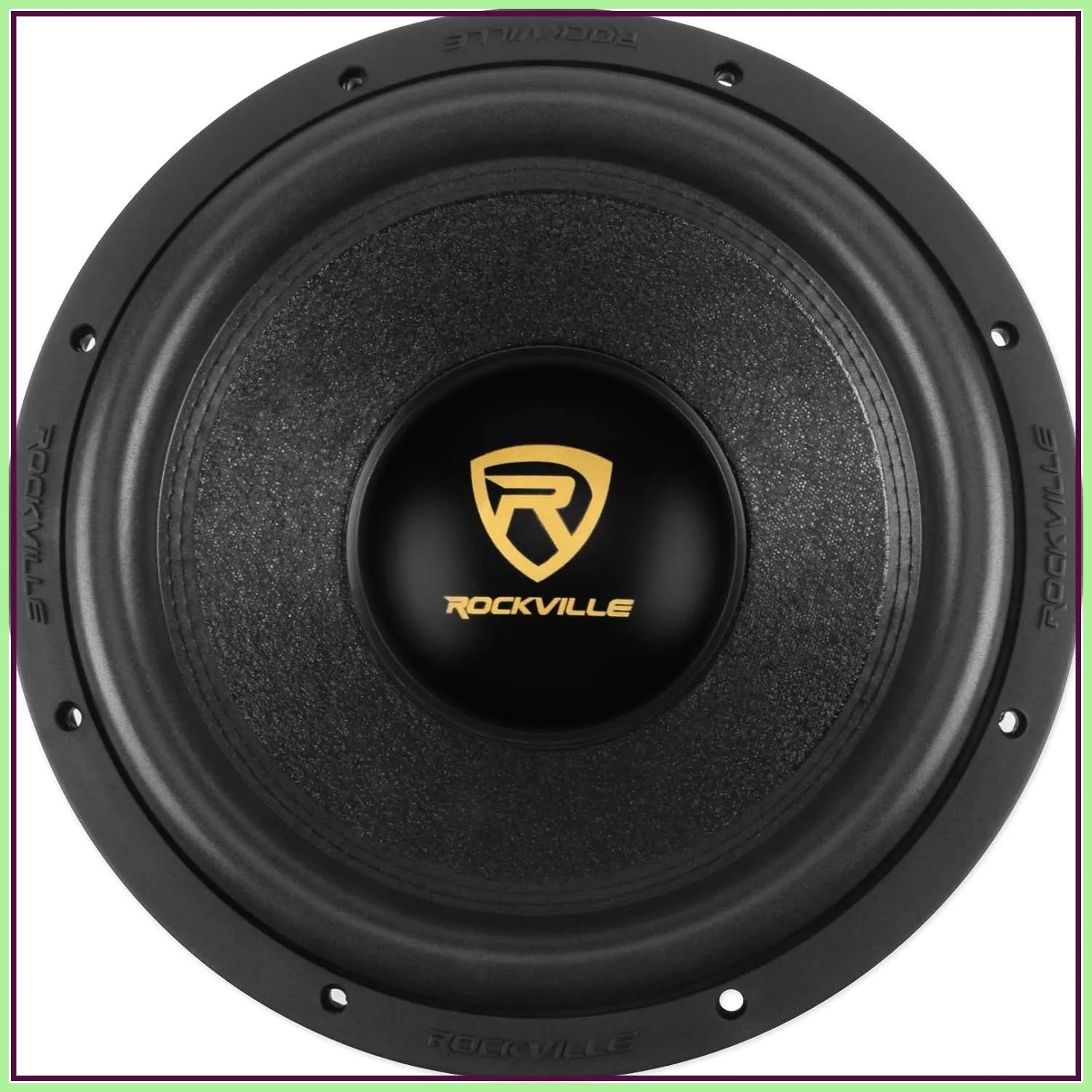 12" 4000W Peak/1000W RMS Dual 4-Ohm Car Subwoofer, Ultra-Stiff Cone, Double-Stacked Magnet for Deep Bass