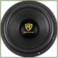 12" 4000W Peak/1000W RMS Dual 4-Ohm Car Subwoofer, Ultra-Stiff Cone, Double-Stacked Magnet for Deep Bass
